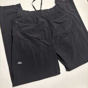 Alo Yoga Mens Repetition Pants Black Size Medium GUC